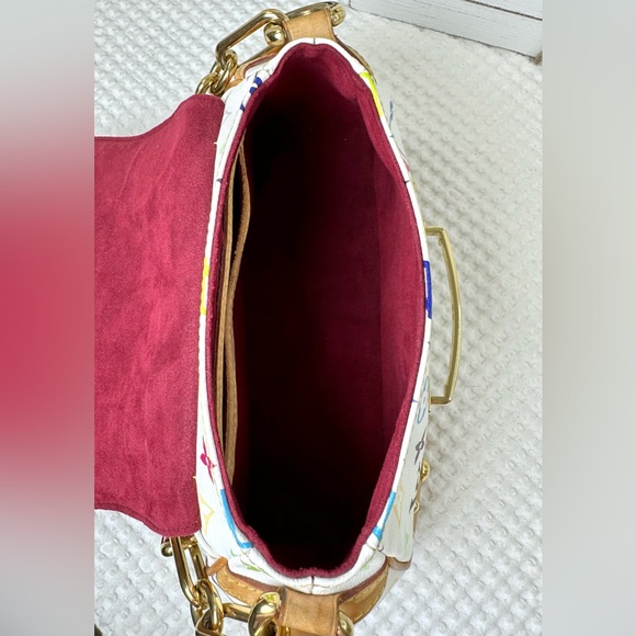 💖AUTHENTIC Louis Vuitton Marilyn Bag White Multicolor Monogram - Picture 9 of 16